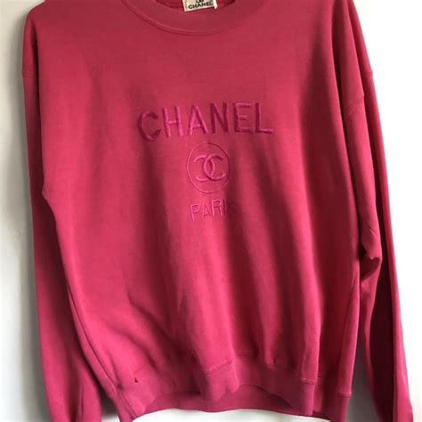 chanel pink sweater|chanel sweater vintage.